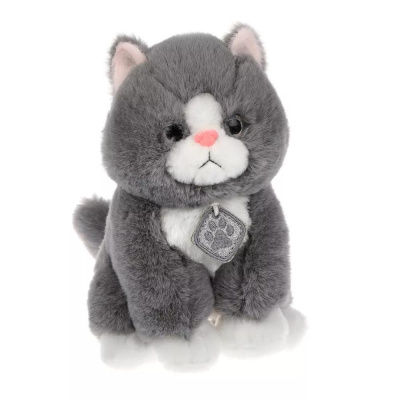 Мягкая игрушка Котенок Дымка 20 см Fluffy Family 681806 01